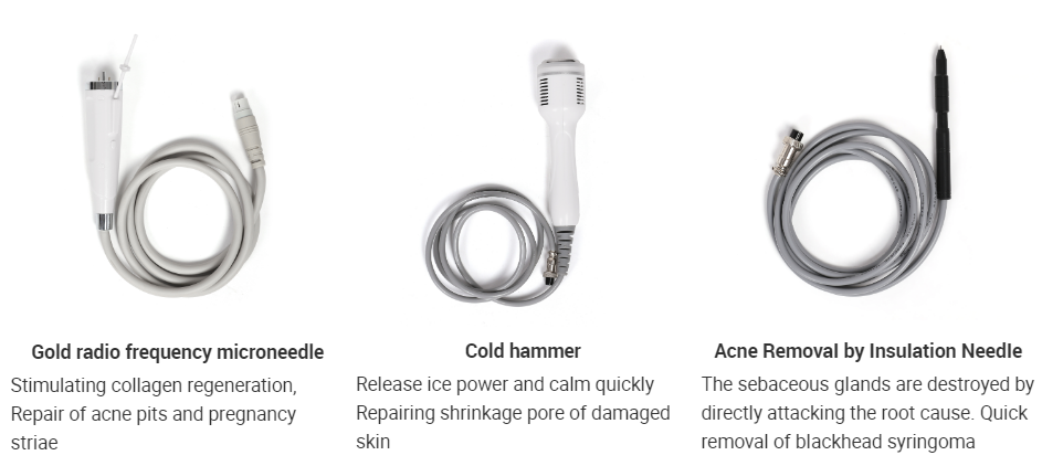 Portable 3in1 fractional rf machine