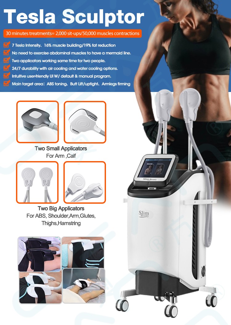 2021 Body Sculpt Technology Fat Burning Machine High Intensity Focused Electromagnetic Ems Sculpting