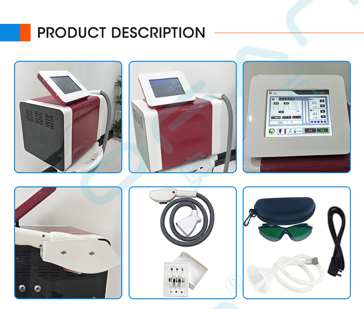 IPL hair removal machine