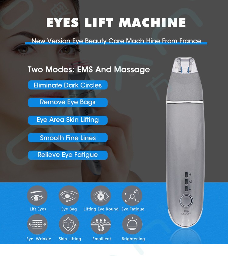 Products portable face and eyes massager lens eyes device