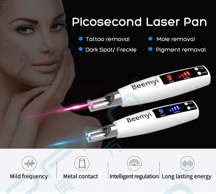 Picosecond Portable Charge Laser Blemish Acne and Tattoo Removal