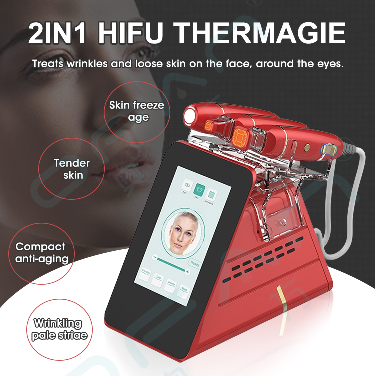 3 in 1 High Quality Hifu Thermagic RF Focused Ultrasound for Wrinkle Removal