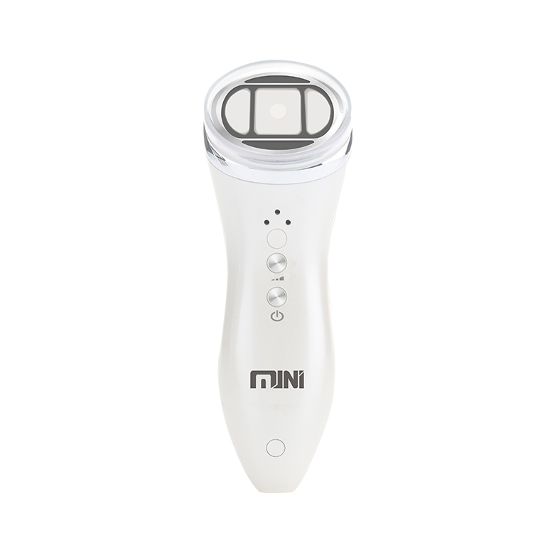 Mini Hifu Máquina de piel de estiramiento facial portátil de mano de Corea Smas RF Ultrasonido enfocado de alta intensidad