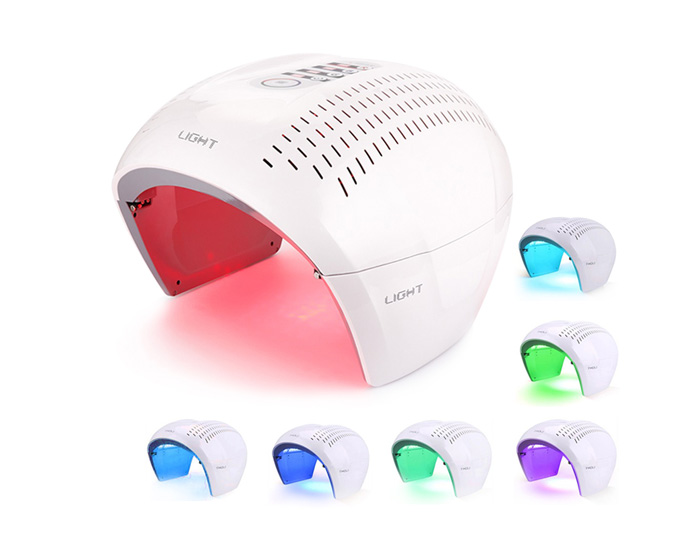 7 colores PDT LED Photon Light Therapy Lamp Facial Body Beauty SPA PDT Mask Skin Tighten Acne Wrinkle Remover Device