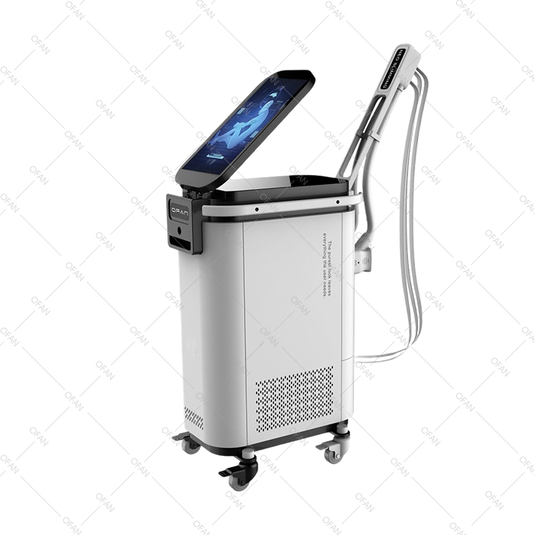 OFAN estética de alta intensidad Electromagnético muscular Esculpir HIFE Ems Cara tonificación facial emface